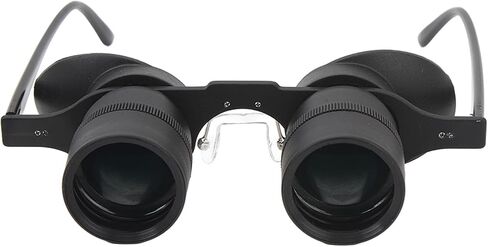 Binocular Glasses, 10X Zoom Opera Glasses with Polarized Lens Handsfree Adjustable HD Optical Outdoor Fishing Binoculars Telescope for Fishing Bird Watching in Kuwait