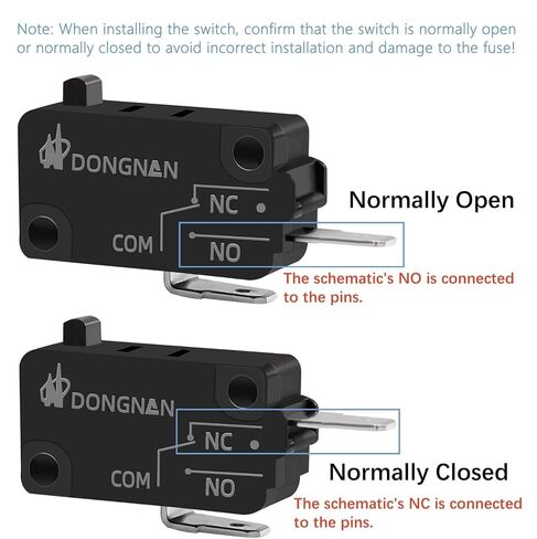 KW3AT-16 Microwave Oven Door Switch 16A 125/250V Door Interloc for KW3A, KW3A-16 (2 Open and 1 Closed) in Saudi Arabia