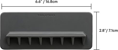 TOOLETRIES The Jack Shower Phone Holder – Charcoal | Silicone shower phone holder with a reusable wall mount for smartphones and tablets. in Saudi Arabia