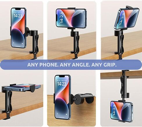 2 PACK Airplane Phone Holder Travel Essentials Accessories – Universal Hands Free Cell Phone Stand Mount for Air Plane Table Seat Desk, Cruise, Car & Flight – Mini Size for Vacation, iPhone, Samsung in Kuwait