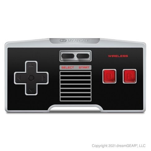 My Arcade Super Gamepad - وحدة تحكم الألعاب اللاسلكية لنينتندو SNES Classic، NES Classic، Super Famicom، Wii، Wii U (ألوان Super NES) in Kuwait