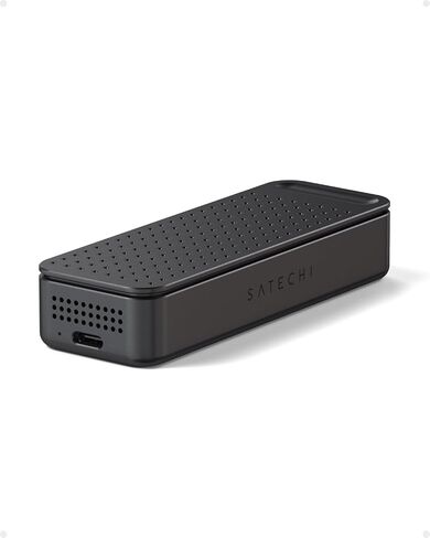 Satechi DotDisk 80Gbps NVMe SSD Enclosure, Fast Data Transfer, Space Black in Kuwait