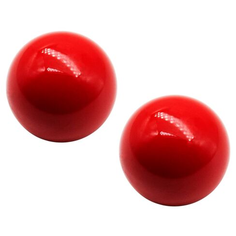 SYCZIOHU 2 Pcs Handle Rocker Oval Ball M6 Joystick Ball Top Handle for Arcade Joystick DIY Kit (Red) in Saudi Arabia