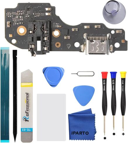 Charging Port Replacement Kit for T-Mobile REVVL 6 / REVVL 6 Pro USB Flex Dock Connector Charging Flex Replacement with Tools in Saudi Arabia