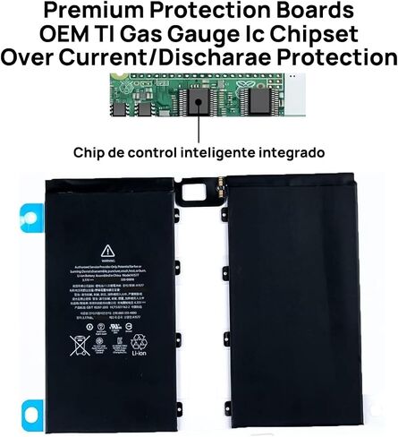 A1577 Battery 020-00016 Compatible with iPad Pro 12.9 2015 1st Generation A1584 iPad Pro A1652 with Tools 3.77V 10307mAh in Saudi Arabia