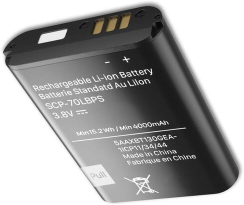LCLEBM [بطارية بديلة SCP-70LBPS بقدرة 4000 مللي أمبير في الساعة، (إصدار جديد) لهاتف Kyocera Cadence 4G LTE S2720 Verizon Flip Phone SCP70LBPS in Kuwait