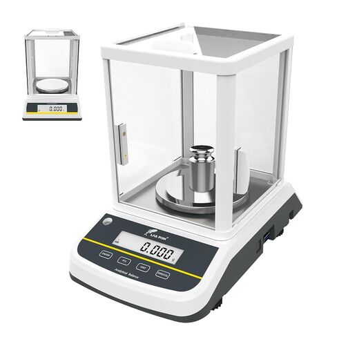 LAB FISH FA3003S Analytical Balance, 300g x 1mg Ext Calibration | Dual display, 300g capacity, 0.001g accuracy, external calibration, lab scale for pharmacy & jewelry weighing in Saudi Arabia