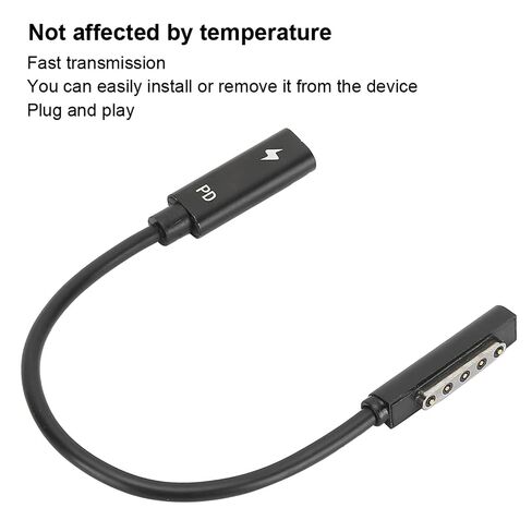 PD Fast Charging Cable for Type C, Durable 17cm Adapter Cable for Pro, Suitable Home or Travel Use in Saudi Arabia