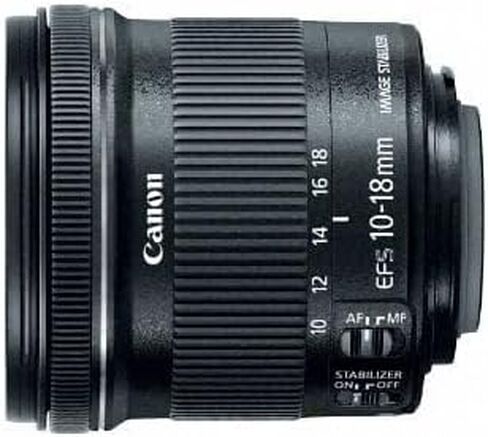 Canon EF-S 10-18mm f/4.5-5.6 IS STM Lens (Renewed) in Saudi Arabia