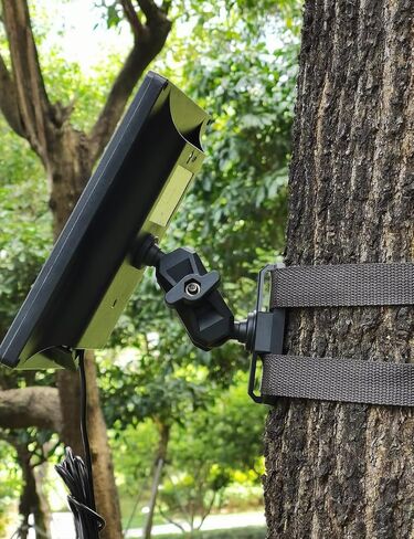 Trail Camera Mount, 1/4 "-20 Threaded Game Camera Holder for Tree Mount with Straps, 360° Adjustable Hunting Accessories Gear (2 Pack) in Saudi Arabia