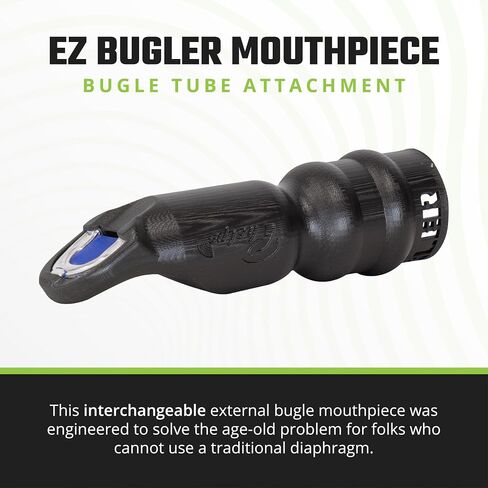 لعبة فيلبس تستدعي قطعة الفم EZ Bugler | يناسب الكربون والمعادن وUnleashed V2 | تتيح لك AMP Reed الخارجية اللعب بدون حاجز، وتناسب أنابيب الكربون والمعادن وأنابيب V2 المطلقة in Kuwait