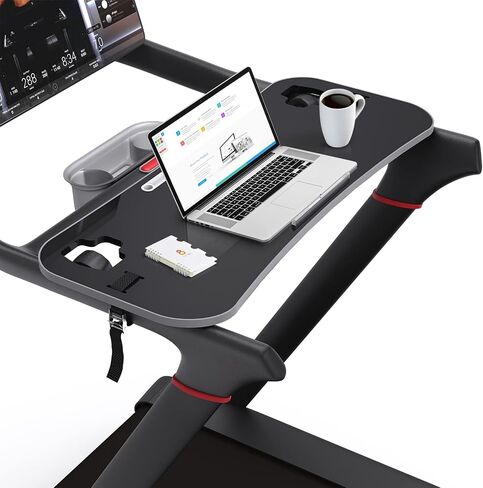 Treadmill Desk Attachment,Peloton Tread Tray Ergonomic Platform, Laptop Holder with Tablet Holder,New Universal Cooling Holes Laptop Stand for Home/Office in Saudi Arabia