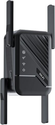 2026 Best WiFi Extender Signal Booster, Internet Extender Covers Up to 13389 Sq.ft for Home, Long Range WiFi Repeater with Ethernet Port, Wireless Router Amplifier Easy Setup, Wide Compatibility in Kuwait