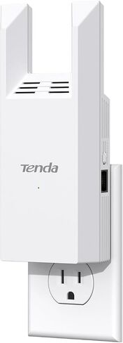 Tenda WiFi Range Extender AC1200 - WiFi Extender with Gigabit Ethernet Port, 1.2Gbps Home Signal Booster, Dual Band, Up to 1600 Sq & 32 Devices (A18Pro) in Saudi Arabia