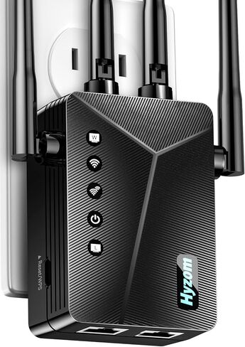 WiFi Extender Signal Booster for Home, Covers Up to 13,000 Sq Ft, 1-Tap Setup Wireless Internet Repeater, Eliminates Dead Zones, Reduces Buffering, Supports 50+ Devices in Saudi Arabia