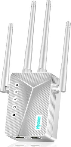 WiFi Extender Signal Booster for Home, Covers Up to 18,000 Sq Ft, Long Range Wireless Internet Repeater with Ethernet Port, Eliminates Dead Zones, Reduces Buffering, Supports 65+ Devices, 1-Tap Setup in Saudi Arabia