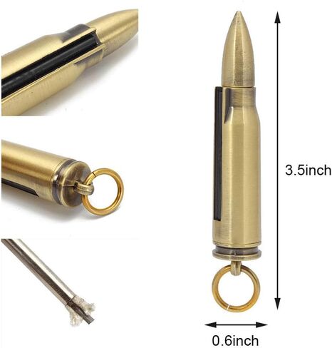 Permanent Match Metal Matchstick Flint Fire Starter, Keychain Lighting Sticks Reusable Immortal Lighter for Camping Hiking Emergency Survival Gear in Saudi Arabia