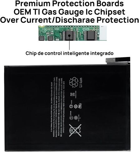 A1546 Battery Compatible with iPad mini 4 A1550 A1538 with Installation Tool 3.82V 19.32Whr 5124mAh in Saudi Arabia