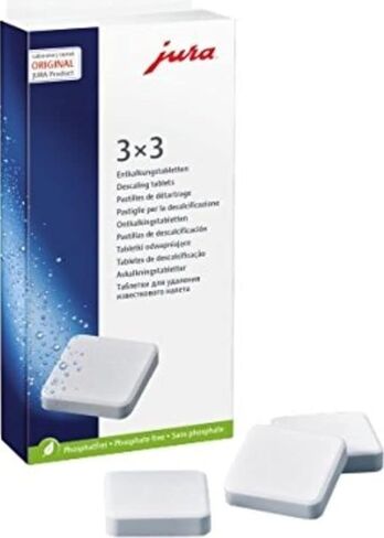 Jura 66281 Decalcifying/Descaling Tablets (9 tablets) 3 Count (Pack of 3) in Saudi Arabia
