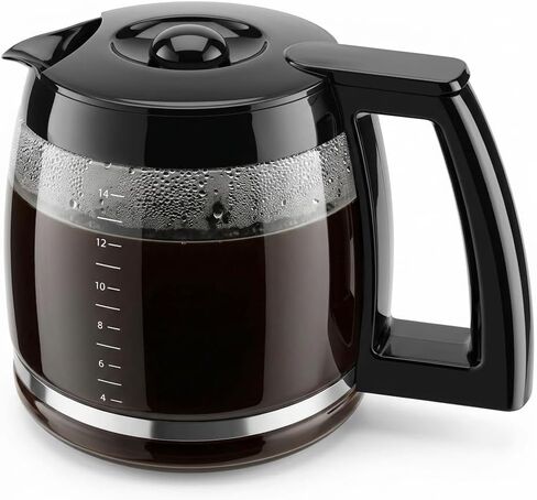 14-Cup Coffee Carafe Replacement for Cuisinart Coffeemaker Pt. DCC-2200RC | Fits DCC-3200, DCC-3200P1, DCC-2200, DCC-2600, DCC-2800, DCC-1800FR CBC-7000PCFR, CBC-7400PC Series in Kuwait