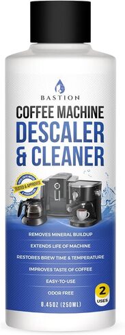 Descaling Powder Solution (6-Uses) Coffee Machine Descaler Cleaner | Compatible with Breville Keurig Nespresso Delonghi Ninja | To Descale Automatic Coffee Pots & Makers & Espresso Machines in Saudi Arabia