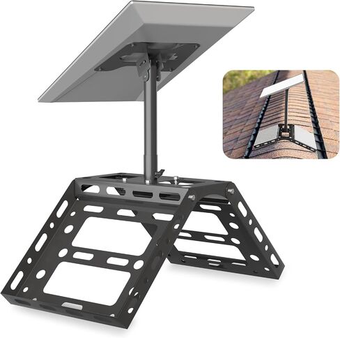 Starlink Performance Gen 3 Roof Ridge Mount, Adjustable Starlink Pole Mount | Starlink Mounting Kit Performance Gen 3 with Stainless Steel Pipe Adapter for Extreme Climates, No-Drill, Heavy Duty in Saudi Arabia