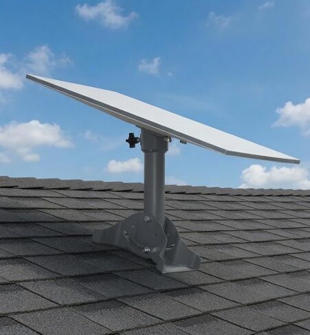 Starlink Generation 3 Heavy Duty Pivot Roof Mount Kit Compatible with Gen3 / V3 Starlink Standard Dish in Saudi Arabia