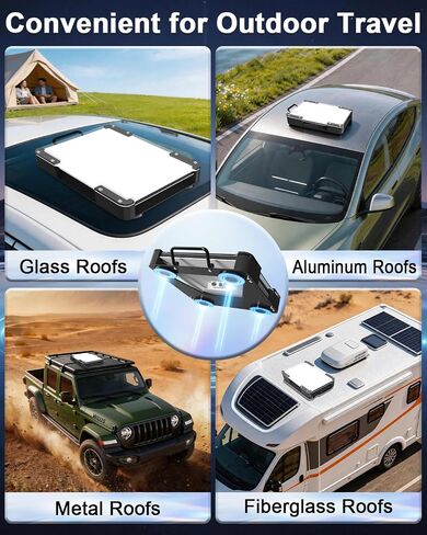 4PCS Starlink Mini/Standard 4/4X/V3 Gen 3 Magnetic Mount Plates, 70mm Steel Adhesive Pads, Laser Engraved, Heavy Duty Roof Mount for Tesla Model 3/Y, Aluminum/Glass Roof Car, Truck, SUV & RV Roof in Saudi Arabia