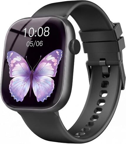 Smart Watch for Women, Bluetooth Answer/Make Calls, 1.83"HD Screen, 2 Bands | IP67 Waterproof Fitness Tracker, Heart Rate/Sleep Monitor, DIY Dial, Multi-Sport Modes Pedometer, Smartwatch for iOS/Android in Saudi Arabia