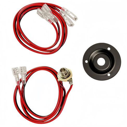 2x12 Guitar Speaker Wiring Harness, 0.8mm Copper Wire, 1/4" Jack | 2x12 Guitar Speaker Wiring Harness Kit, 23.6" 0.8mm Copper Wire, 1/4" (6.35mm) Mono Jack DIY Amp Cabinet in Saudi Arabia