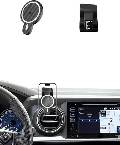 PZK Car Phone Mount for 2019-2026 Toyota Corolla/Corolla Cross 2022-2026 | 2019-2026 Corolla Hatchback Accessories 8-inch Screen Auto Lock Car Phone Holder 360° Rotation Not Affect Vent Phone Cradles in Saudi Arabia