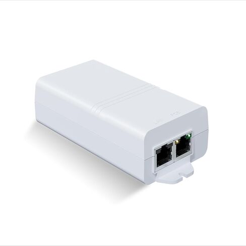 10Gbps PoE+ Injector, 30W IEEE 802.3at/af Compliant, 10 Gigabit Ethernet Port, for High-Speed Data Transmission to IP Camera, Access Point, NVR, AG-P006 in Saudi Arabia
