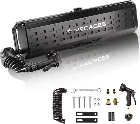 Pressurized Water Tank, Roof Rack Overland Truck Camping Shower in Kuwait