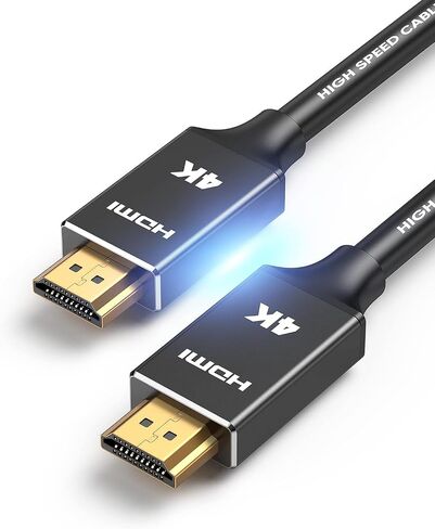 Capshi 4K Long HDMI Cable 50ft/15M, in-Wall CL3 Rated HDMI Cable 2.0 in Kuwait