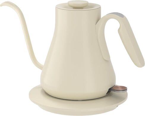 Cocinare Gooseneck Electric Kettle 0.8L, Fast Boil Pour Over Coffee, Tea | 1440W Fast Boil, 304 Stainless Steel Interior, Gooseneck Precision Spout, Auto Shut-Off & Boil-Dry Protection, Matte Black in Saudi Arabia