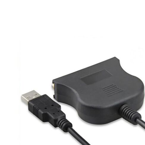 USB 2.0 to 25 Pin Parallel Port Printer Cable, 80cm, Black | 25Pin Female Port Print Converter for Printer, IEEE 1284 Parallel Interface Communication Adapter in Saudi Arabia