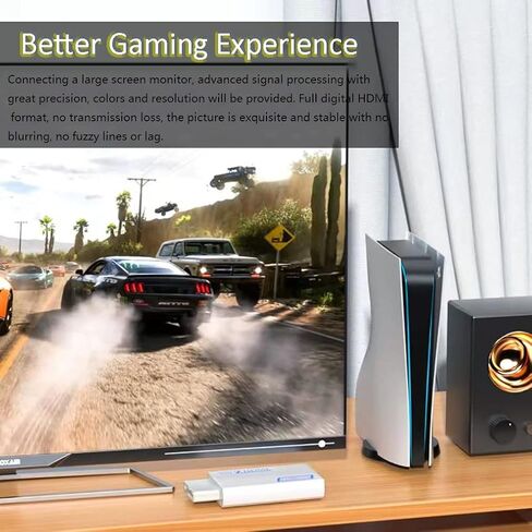Wii to HDMI Converter, Wii2 to HDMI for HD Video Audio Output with 3.5mm Audio Jack, Supports All Wii Display Modes 1080P 720P, Wii, Wii U, HDTV, Monitor, NTSC in Saudi Arabia