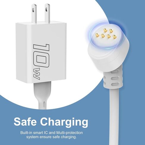 Power Cable Compatible with Google Nest Cam Outdoor or Indoor Battery, 10W 25Ft Nest Power Connector Weatherproof Charging Cable Power Your Nest Cam Power Cord in Saudi Arabia