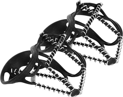 Camper Accessories, Outdoor Spring Crampons Nonslip Snowshoes Covers Ice Grip Hiking for Walking on Snow and Ice in Saudi Arabia