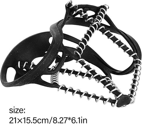 Camper Accessories, Outdoor Spring Crampons Nonslip Snowshoes Covers Ice Grip Hiking for Walking on Snow and Ice in Saudi Arabia