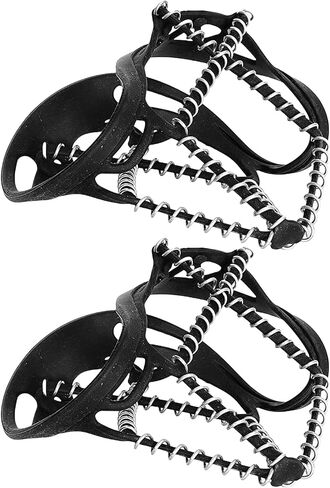 Camper Accessories, Outdoor Spring Crampons Nonslip Snowshoes Covers Ice Grip Hiking for Walking on Snow and Ice in Saudi Arabia