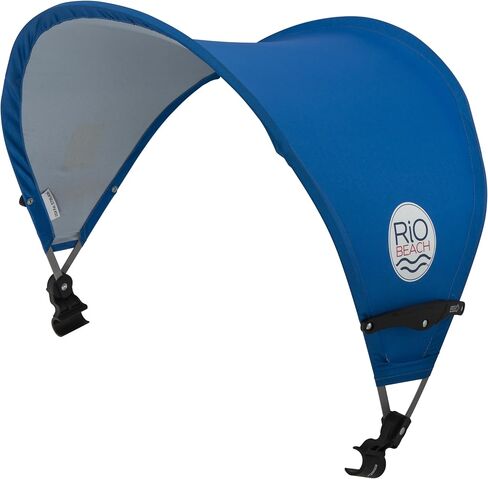 Rio Beach MyCanopy Personal Sun Shade, Portable Compact Clip-On Canopy, for Beach, Camping, and Lawn Chairs, Blue in Saudi Arabia