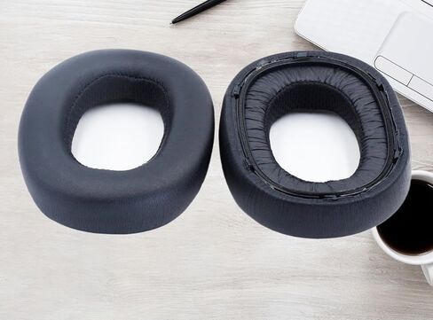 Replacement Ear Pads Compatible with AKG N700NC Headphones,Ear Cushions are Made of Protein Leather and Memory Foam(Black/Leather) in Saudi Arabia