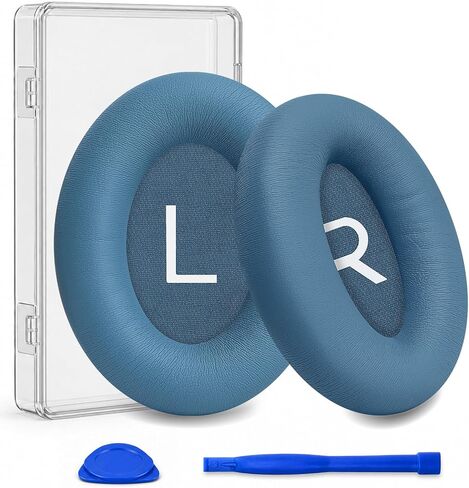 Replacement Ear Pads for Bose QC 45 Headphones-Blue Dusk | Earpads for Bose QuietComfort 45 QuietComfort SE/QC SE/Quiet Comfort Over-Ear Headset Ear Cushions Ear Cups Covers in Saudi Arabia