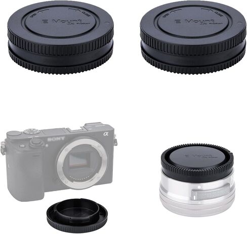 غطاء غطاء عدسة خلفي وجسم E-Mount من JJC لهاتف Sony، يحل محل ALC-B1EM، 5 عبوات in Kuwait