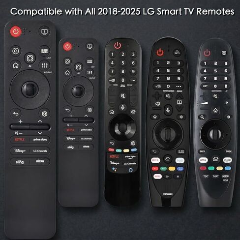 Magic Remote for LG Smart TV,for All 2019 to 2025 TVs,Universal Replacement AI Voice and Pointer Control,2-Year-Warranty in Kuwait