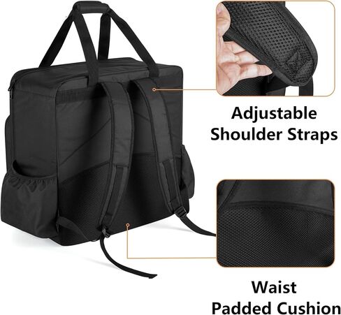 samdew 17 In Tabletop Griddle Backpack Compatible with Blackstone, Bag Only | Portable Grill Bag for 17 Inch Tabletop Griddle with & without Hood, with Pockets, for Outdoor Barbecue, Camping, RV Travel in Saudi Arabia