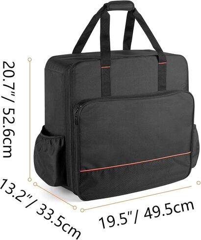 samdew 17 In Tabletop Griddle Backpack Compatible with Blackstone, Bag Only | Portable Grill Bag for 17 Inch Tabletop Griddle with & without Hood, with Pockets, for Outdoor Barbecue, Camping, RV Travel in Saudi Arabia