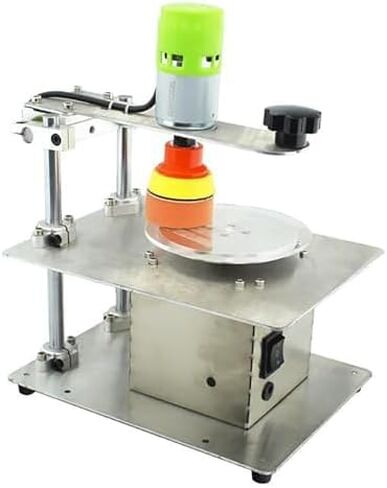 Disc Repair Machine, CD/DVD Polisher and Scratch Remover with 7 Speed Adjustable, Forward and Reverse Rotation, Stainless Steel Disc Grinder for Data Recovery in Saudi Arabia