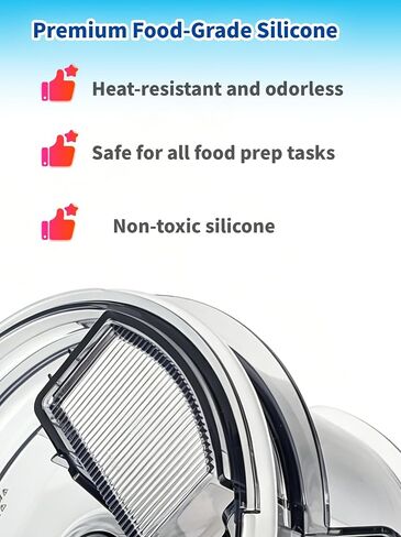 2 Pcs Silicone Lid Gasket Seal Replacement for Ninja BN600, BN601, BN602 Food Processor, Food-Grade, Heat-Resistant in Saudi Arabia